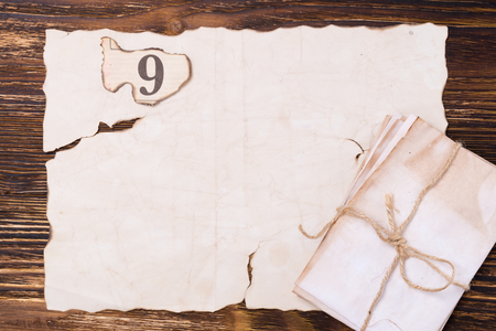 Award documents for the ninth of May background for inscriptions and congratulationsの写真素材