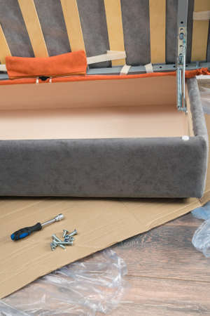 home repair concept for upholstered furnitureの写真素材