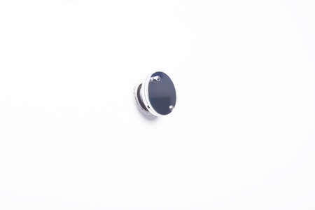 closed peephole for viewing door visitors, closed for future useの写真素材