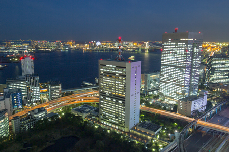 Tokyo night viewの写真素材