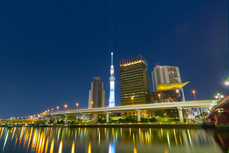 Night view of Tokyoのeditorial素材