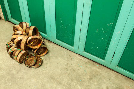 Fish basketsの写真素材