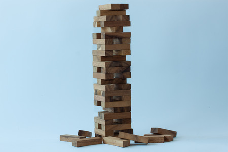 block wood toyの写真素材