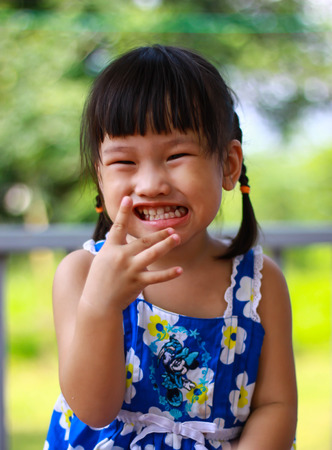 girl smilingの写真素材