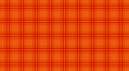 Fabric in orange color, seamless tartan pattern, vectorのイラスト素材