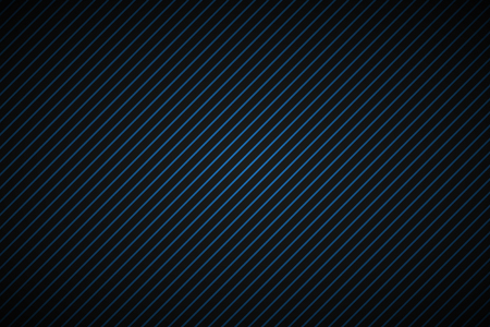 Dark abstract background with blue and black slanting lines, striped pattern, parallel lines and strips, diagonal carbon fiber, vector illustrationのイラスト素材