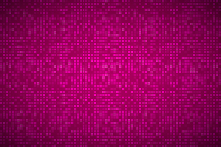 Bright abstract mosaic pattern, brick texture, pink background with squaresのイラスト素材