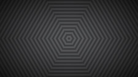 Modern black abstract background, the look of stainless steel, black and grey octagonal lines, simple black backgroundのイラスト素材