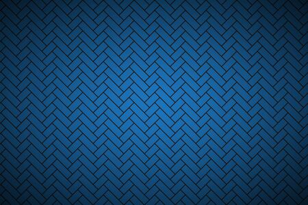 Modern blue brick pattern.のイラスト素材