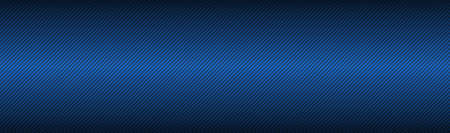 Black and blue abstract header with diagonal lines. Metallic technology banner. Modern vector illustrationのイラスト素材