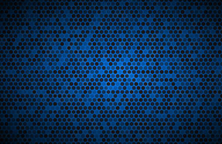 Dark blue widescreen background with wheels with different transparencies. Modern geometric design. Simple vector illustrationのイラスト素材