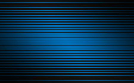 Dark black and blue horizontal lines pattern. Abstract vector background. Technology conceptのイラスト素材