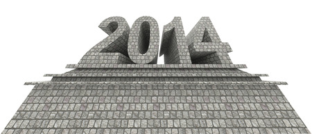 year 2014の写真素材