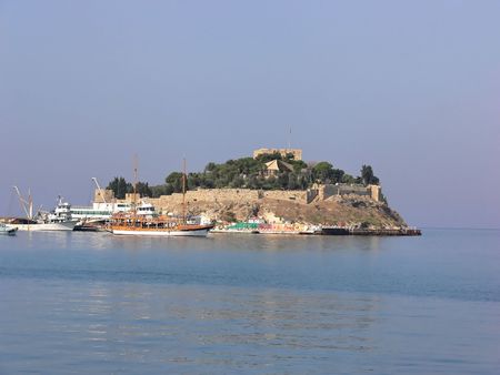 Small island.の写真素材