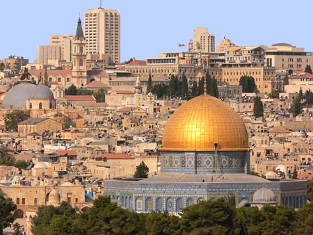 Golden Dom in Jerusalem.