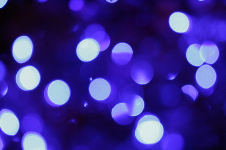 Blue light bokehの写真素材