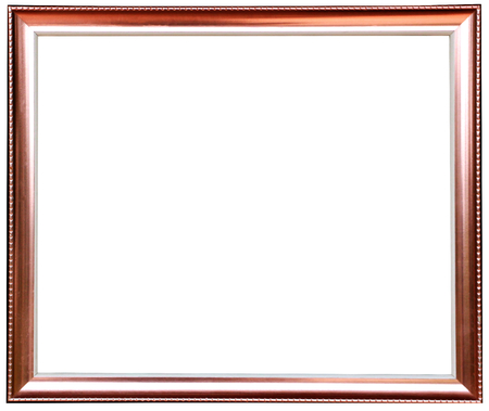 Metallic pink picture frame