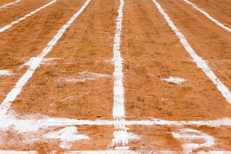 Dirt running tracks