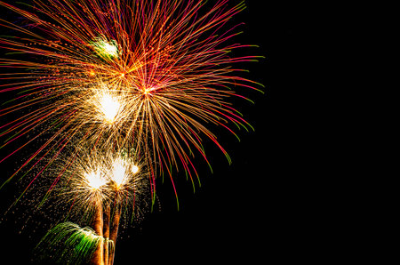 4th of July fireworksの写真素材