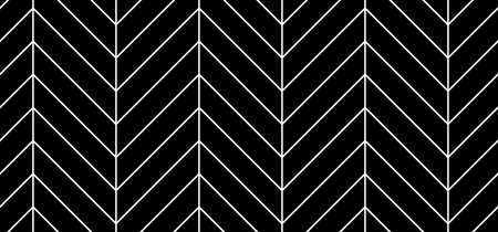 Black chevron herringbone parquet floor seamless pattern with diagonal panelsの素材 [FY310180260831]