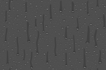 Realistic water drop pattern on dark backgroundのイラスト素材