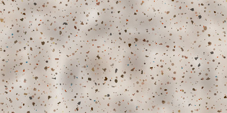 Flecked brown and grey marble countertop seamless pattern with mottled textureのイラスト素材