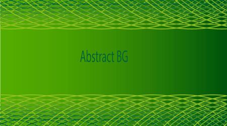 Abstract five circle line combination green color background image vector design [Converted]のイラスト素材