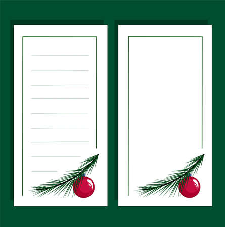 Christmas greeting cardのイラスト素材