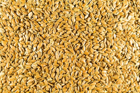 Flax seed, a lot on the whole backgroundの写真素材