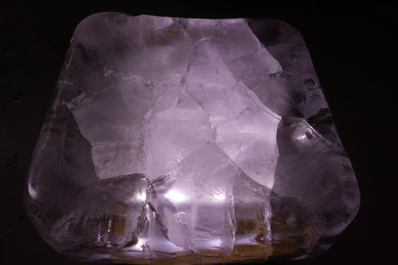 A Stunning Geode Crystal Cluster Illuminated by Soft Light