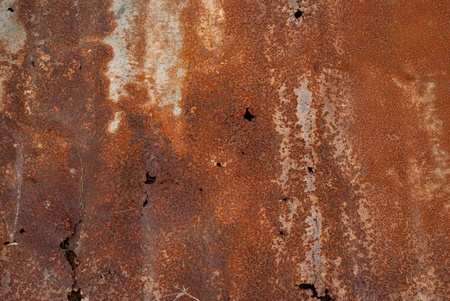 Old zinc sheet