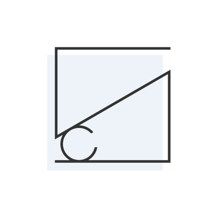 Abstract Sc initials, Sc Art logoのイラスト素材