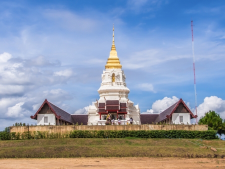 Wat pratat chaiyaphum TEMPLE in chaiyaphum thailandのeditorial素材