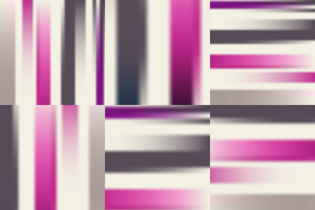 Colorful pink gray brown striped gradient backgrounds set. Bright colorful abstract texture.のイラスト素材