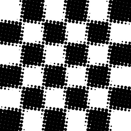 Chess background halftone monochrome background. Chess dotted illustration background.の写真素材
