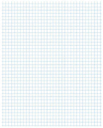 Square grid pattern standard blue school notebook paper paper art blue color in dotted line. Seamless square vector illustration.のイラスト素材