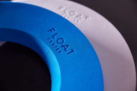 Foam pillows for floating close-up.の写真素材