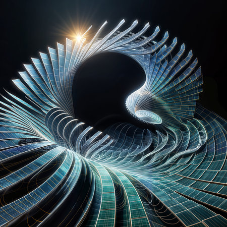 abstract fractal background. Design element for brochure, advertisements, presentation, web and other graphic designer works. digital collage.の素材