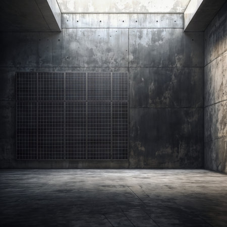 Abstract Illumination: Concrete Room with Skylightの素材