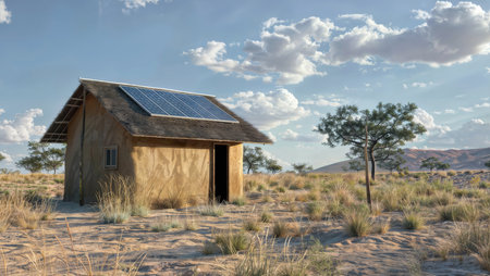 3D Printed Future: Sustainable Tiny House with Solar Roofの素材