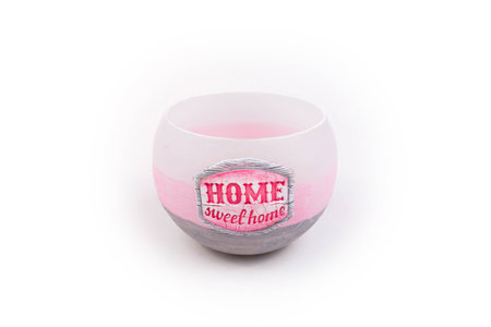 Home sweet home candleの写真素材