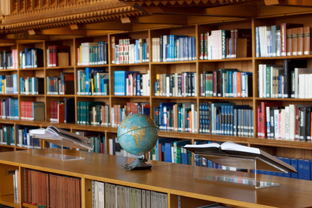 Belgium, Leuven - SEPTEMBER 05, 2014: Historical Library in Leuven. National treasure of Belgium since 1987.のeditorial素材