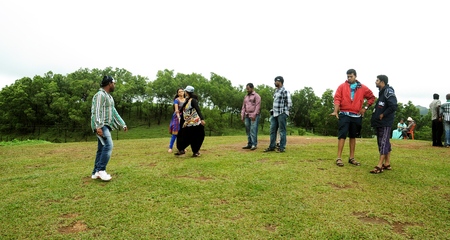 KODAIKANAL, INDIA - JUNE 30TH, 2015: Indian film shooting spotsのeditorial素材