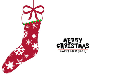 Merry Christmas Greeting Card, illustration designsの写真素材
