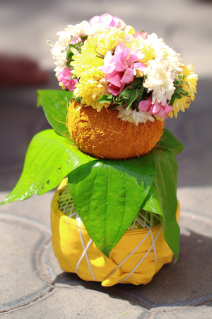 Hindu Tamil Traditional Wedding Ritualsの写真素材