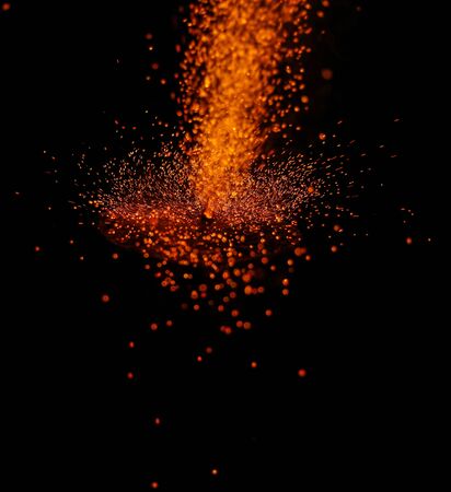 Beautiful Diwali Glowing Firecracker, fire of cracker explosion