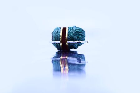 Diwali fire bomb cracker for Diwali celebration on white backgrounds