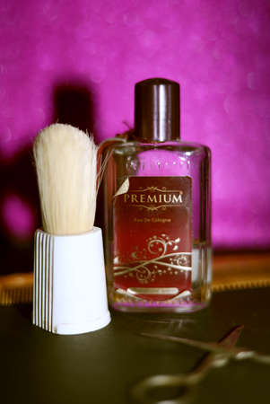 Men's hairdressing tool for shavingのeditorial素材