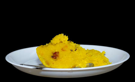 kesari or semolina dessert, Indian traditional dessertsの写真素材