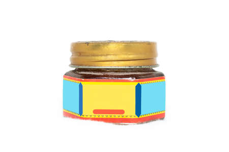 Close up of a bottle of white backgroundsの写真素材